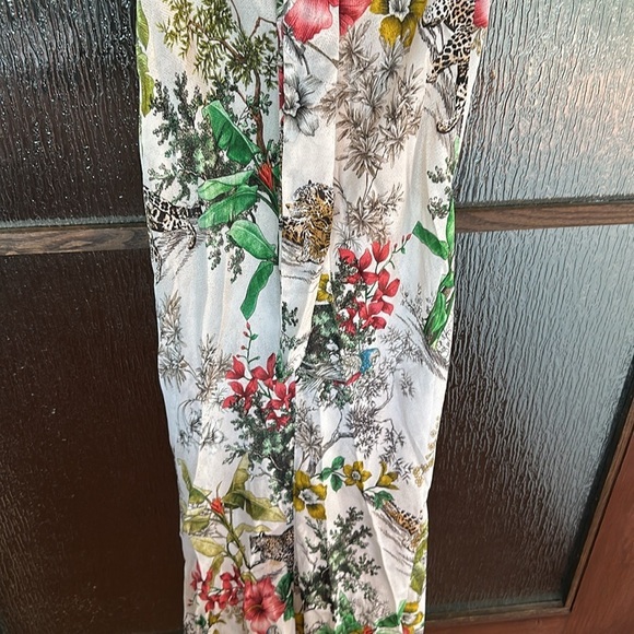 NEW,  L' Agence Geneva Jungle Floral Cover-Up Dress Size  Large. - Picture 11 of 11